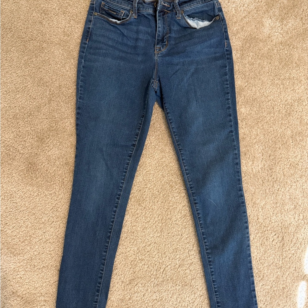 Nine West Dark Blue Skinny Jeans